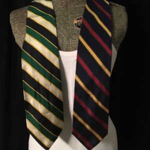 2 Silk ties
